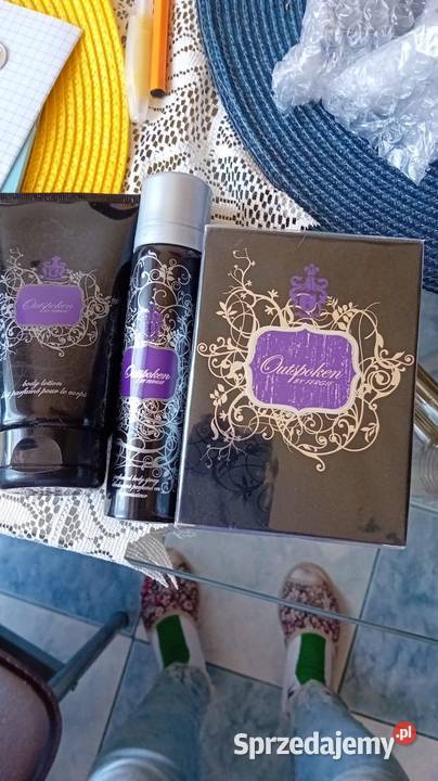 Zestaw Outspoken by Fergie Avon sprzedam