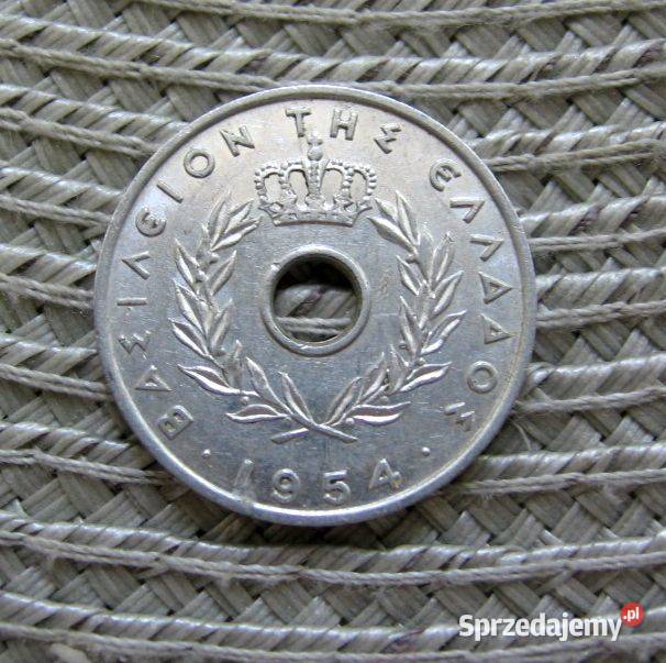 Grecja 10 Lepta 1954r