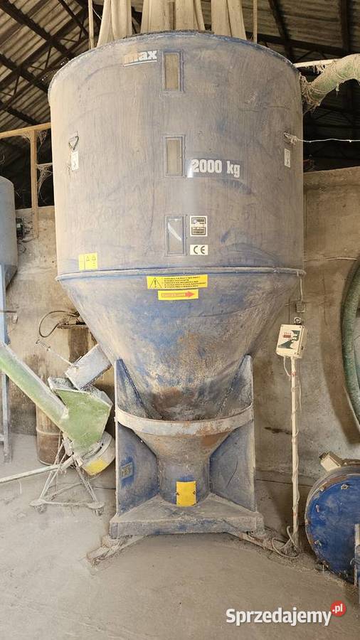 śrutownik BIN 11kW mieszalnik 2000 żmijka silosy łódzkie Gosławice