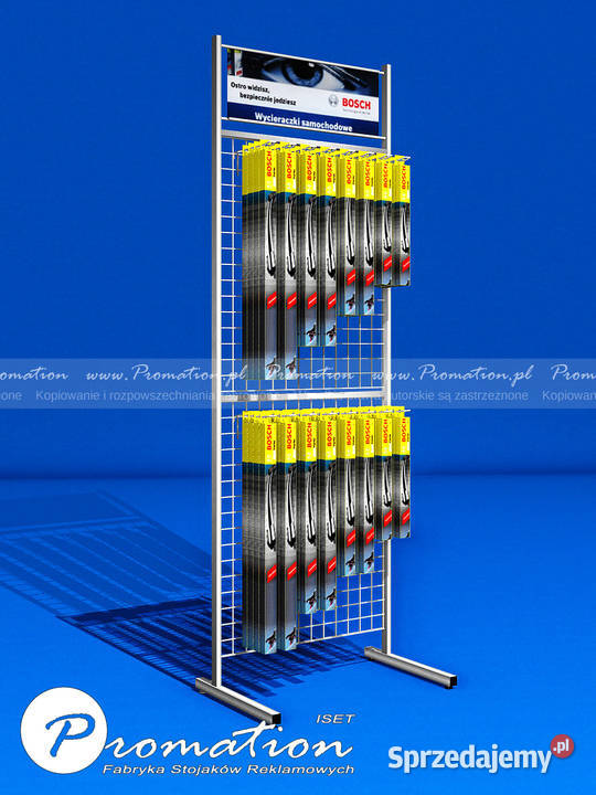 Stojak do piór wycieraczek ekspozytor Gdańsk
