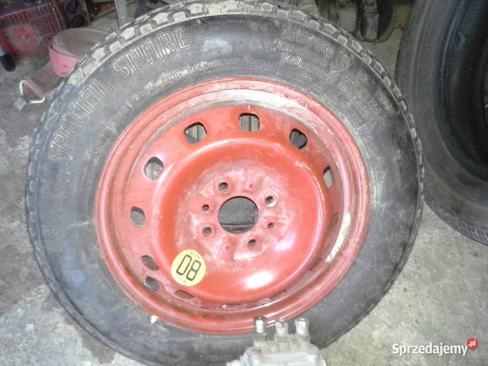 koło dojazdowe R14 13580 felga z kołem Lubochnia