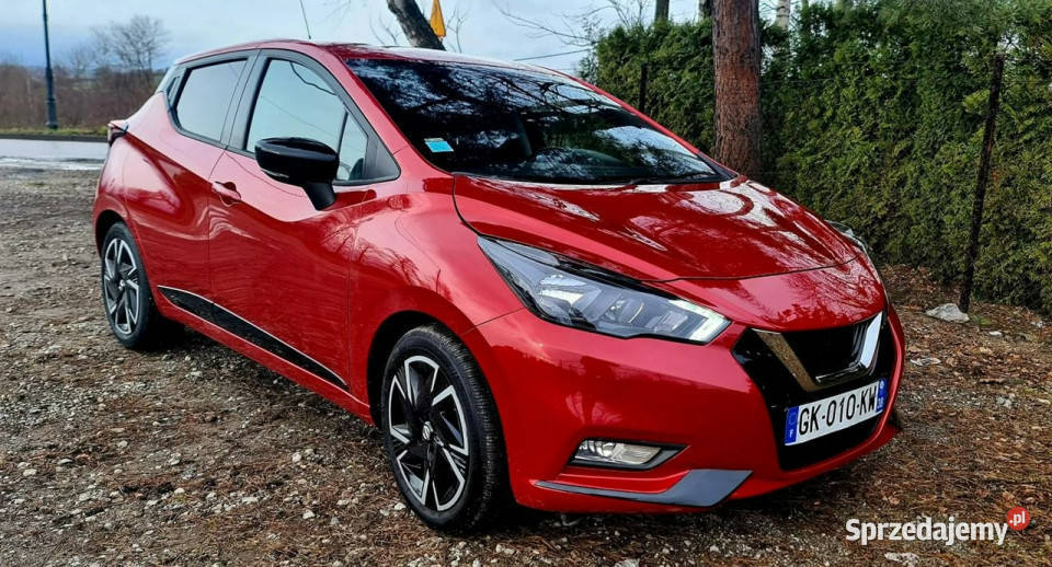 Nissan Micra 10 IGT NDSESING nowy 8000 ABS małopolskie Więcławice Stare