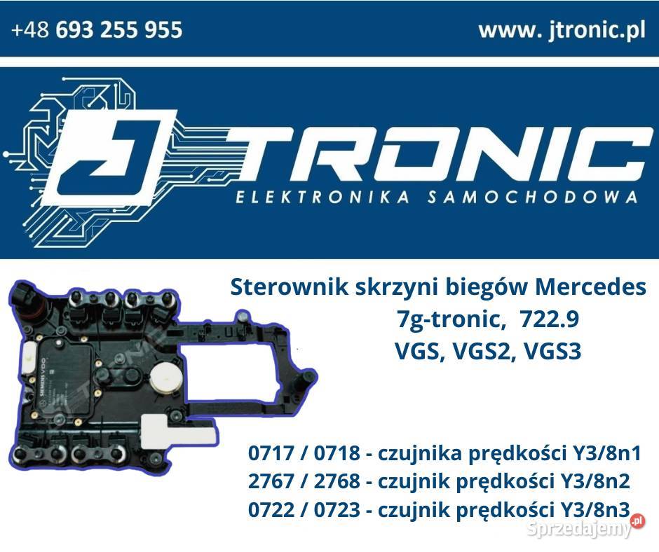 Naprawa sterownika skrzyni biegów 7229 Wieluń