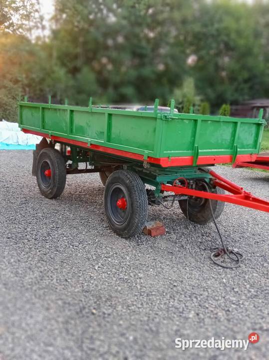 Przyczepa rolnicza AUTOSAN D 732 wywrotka Piotrów