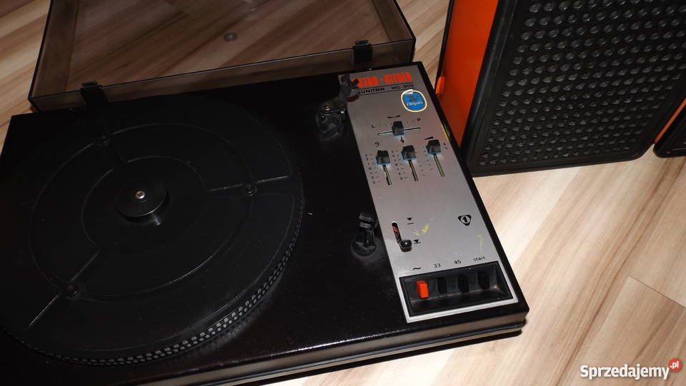 Gramofon Unitra ARTUR WG900 4 Głośniki Grodziczno