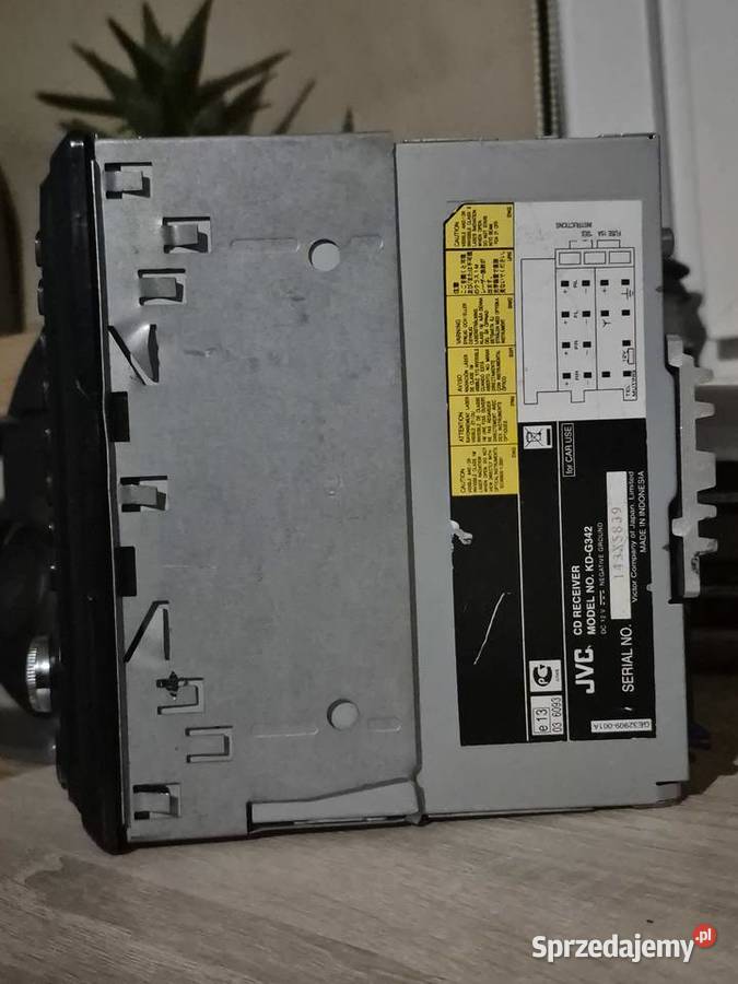 JVC KDG342 MP3AUX Radio samochodowe Łódź
