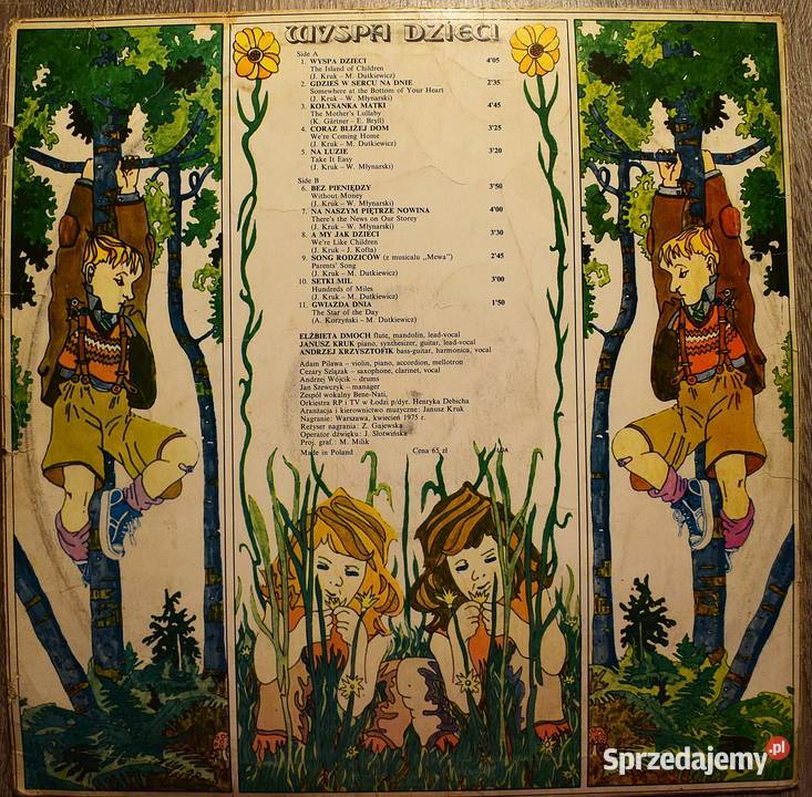 Wyspa Dzieci Dwa plus Jeden 21 wydanie I z roku Płyty i kasety Chełmno