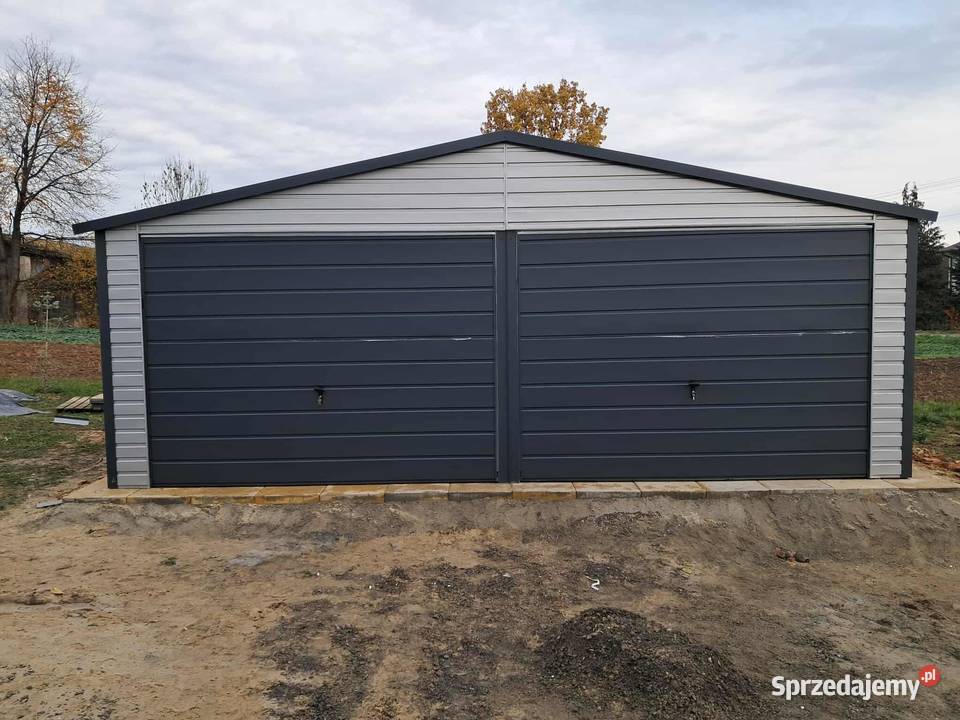 Garaż blaszany 65x5 Wzmocniony PROFILAMI Sandomierz