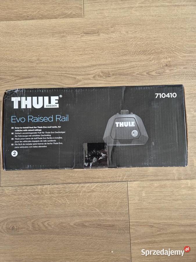 Stopy Thule 710410 Evo Raised Rail zachodniopomorskie Koszalin sprzedam
