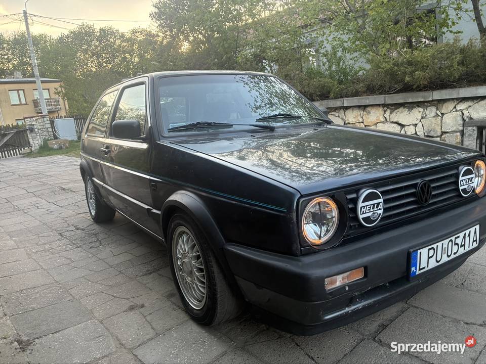 W golf 2 16 b LPG 1990 BBS Hella Góra Puławska