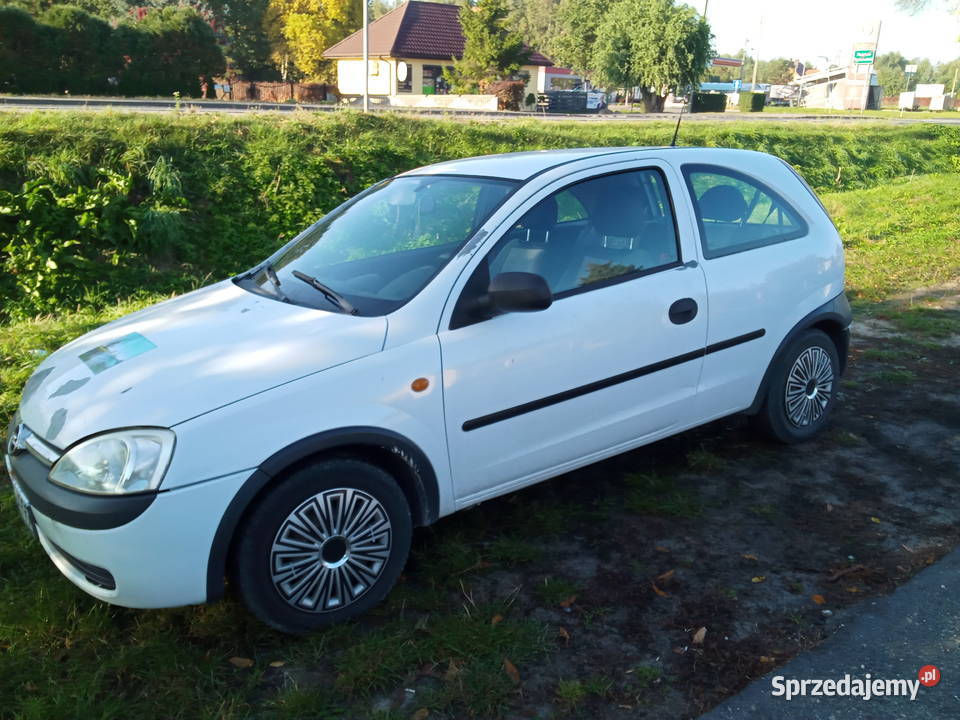 Opel Corsa C bez korozji Ocynk 2003r 17 CDTI w łódzkie Piotrków Trybunalski