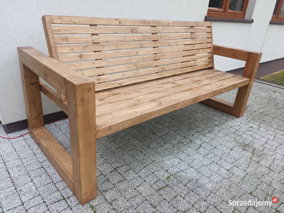 Ławka drewniana ogrodowasofa Meble ogrodowe