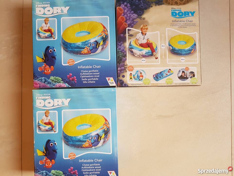 Dmuchany fotel pufa Gdzie jest Dory Disney 65x35 świętokrzyskie Kielce