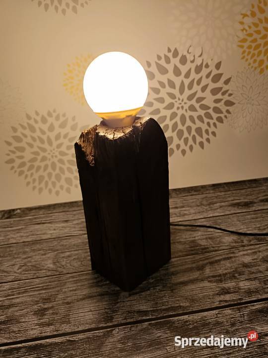 Lampy ze starego drewna Poznań