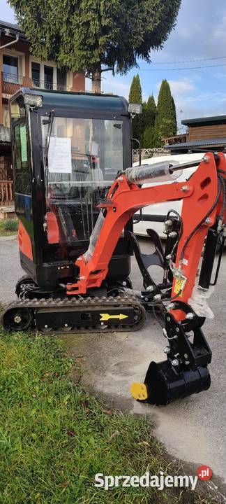 Nowa Minikoparka 18 tony 3 łyżki Rzeszów