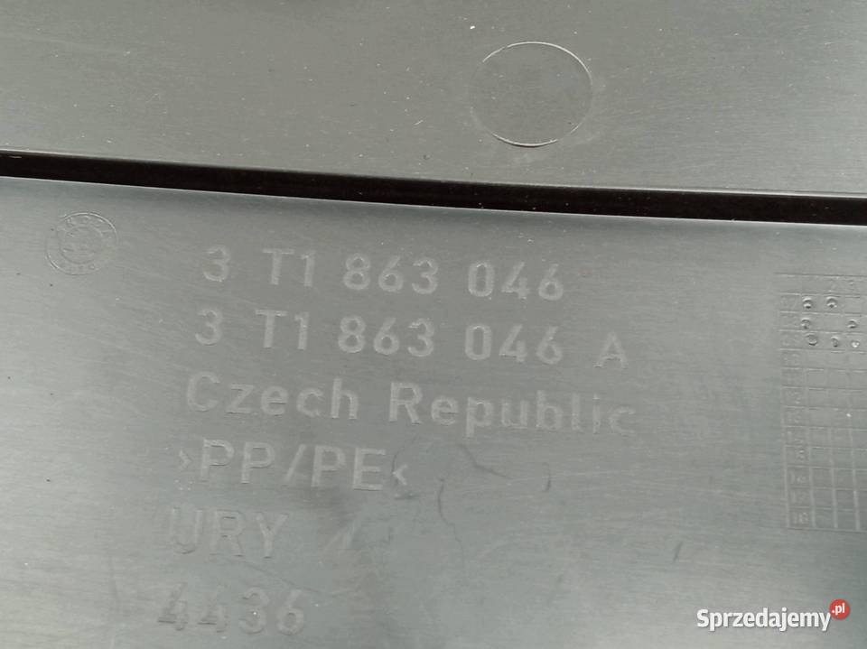 TAPICERKA BOCZEK TUNELU ŚRODKOWEGO LEWA PRAWA świętokrzyskie