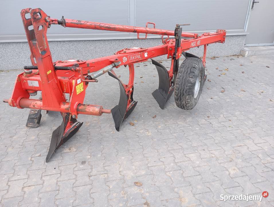 Pług zagonowy Akpil mix 4 skibowy nie agro Masz Radom