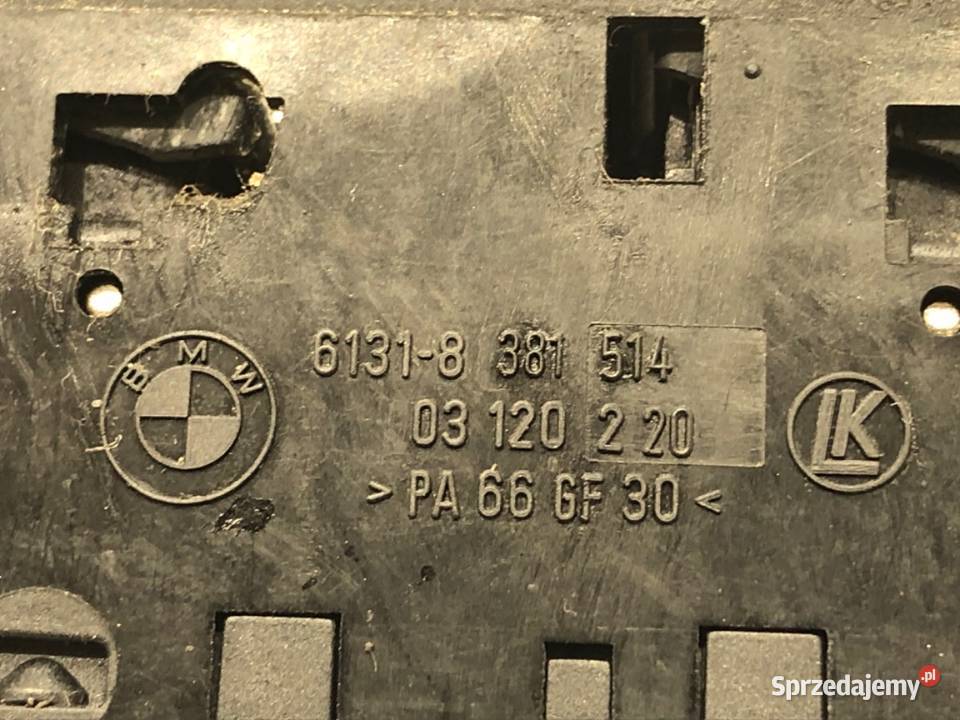 PRZEŁĄCZNIKI SZYB BMW E46 8381518 9905 Kombi Mechanizmy opuszczania szyb