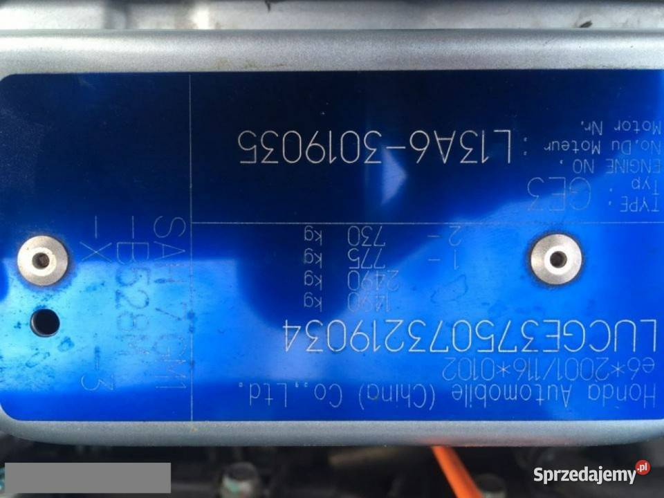 Honda Jazz 14 VTECLiftKLIMATRONIKAlu91opłacona immobilizer