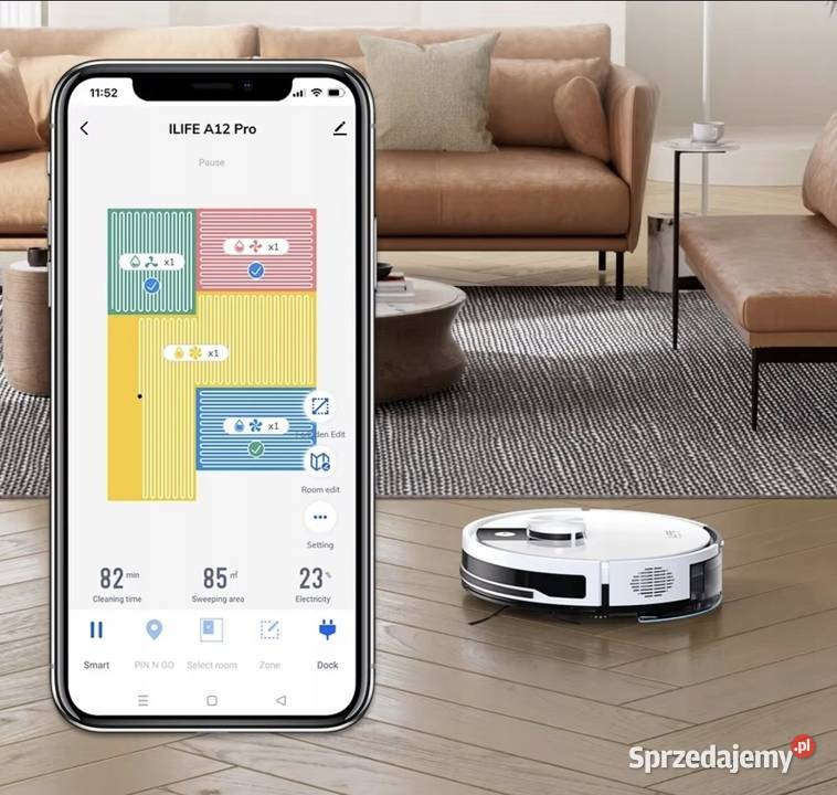 Robot sprzątający ILIFE PRO 12A biały