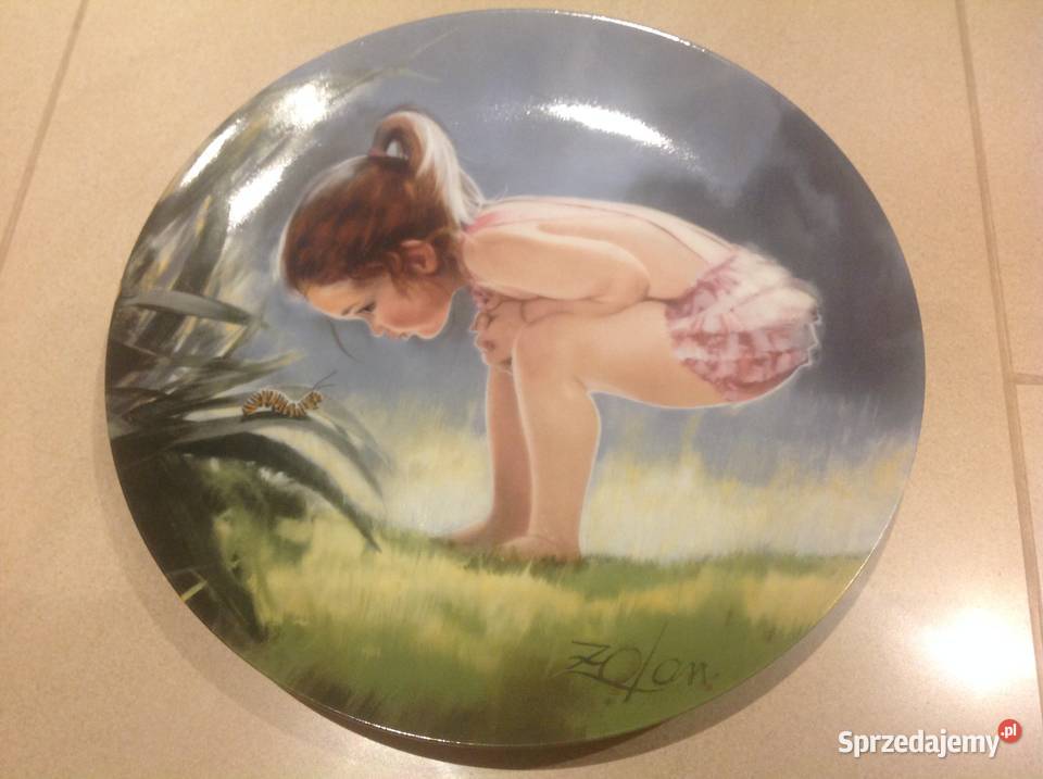 Talerz Dekoracyjny Porcelana sprzedam