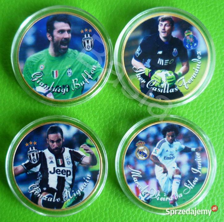 5 x LEO MESSI RONALDO Buffon Silva Barcelona Sosnowiec