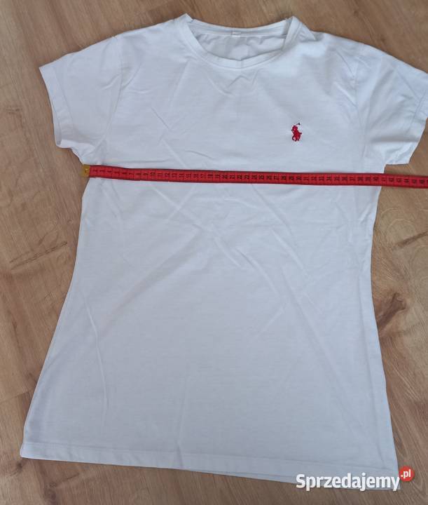 Biała koszulka Tshirt Polo Ralph Lauren M