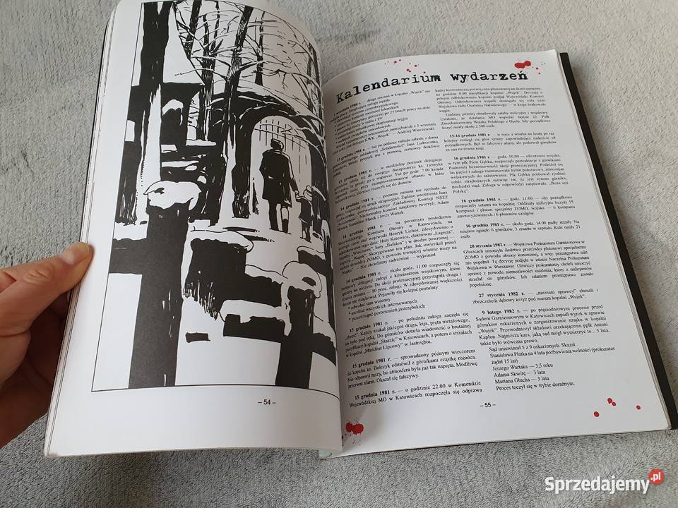 1981 Kopalnia Wujek komiks ze wstępem Lecha Gdynia