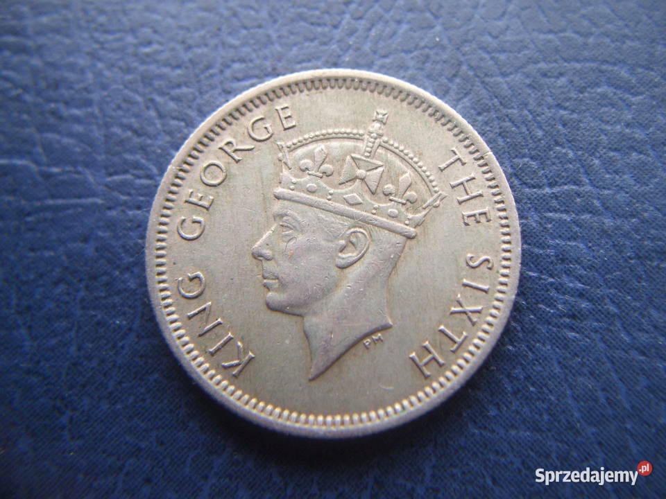 Stare monety 10 cent 1950 Malaje Numizmatyka podkarpackie Lesko