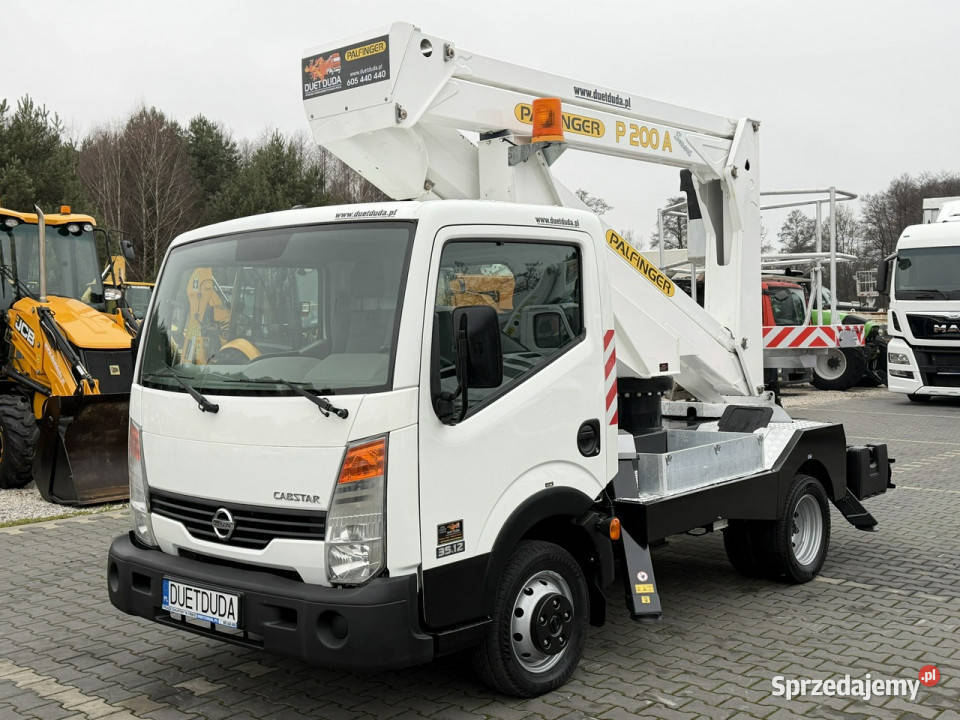 Nissan Cabstar Podnośnik Koszowy 20m Palfinger świętokrzyskie Widełki sprzedam
