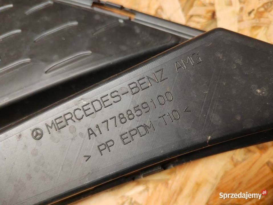 Kratka Środkowa Zderzaka Przedniego Mercedes osobowe Pleszew sprzedam