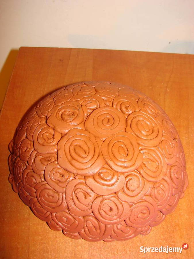 terakotowa miska rękodzieło