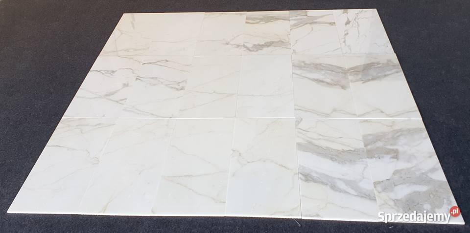 PŁYTKI Z MARMURU BIANCO CALACATTA CREMO GOLD Budownictwo i akcesoria sprzedam
