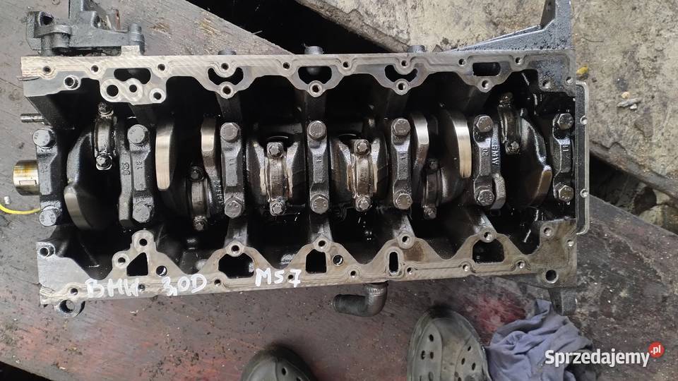 BMW E60 E90 30 diesel M57 silnik dół silnika Kielce