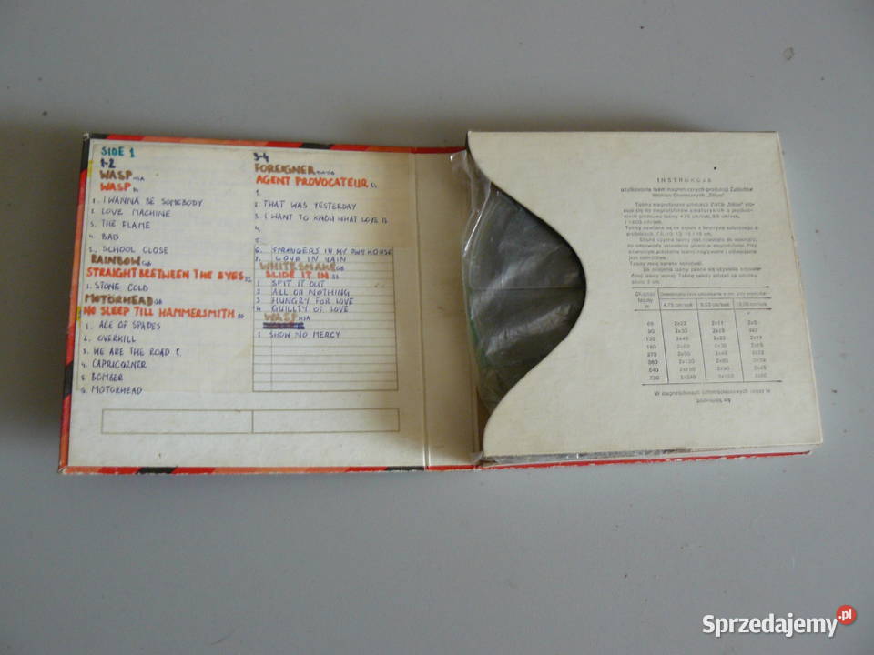 Taśmy szpulowe różne nagrane Pozostałe Nowa Sól