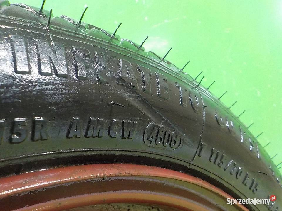 PEUGEOT 207 kolo dojazdowe 1157015 4x108 Opony i felgi