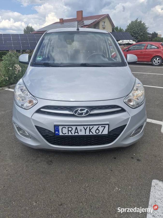 Sprzedam Hyundai I 10 2012 polift 10 benzyna 167600km Radziejów