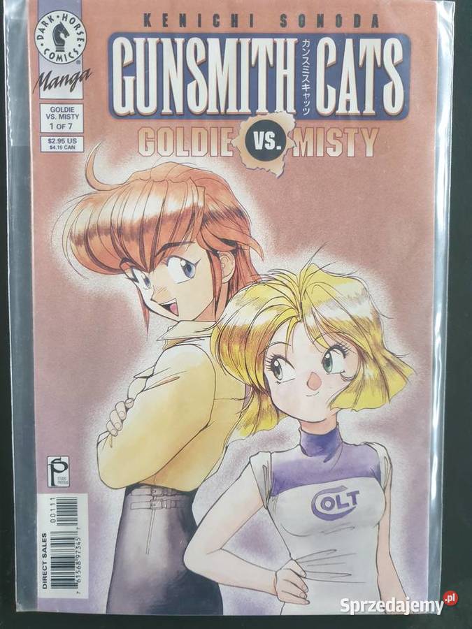 Manga Gunsmith Cats Goldie vs Misty 3 komiksy Komiksy Gdynia