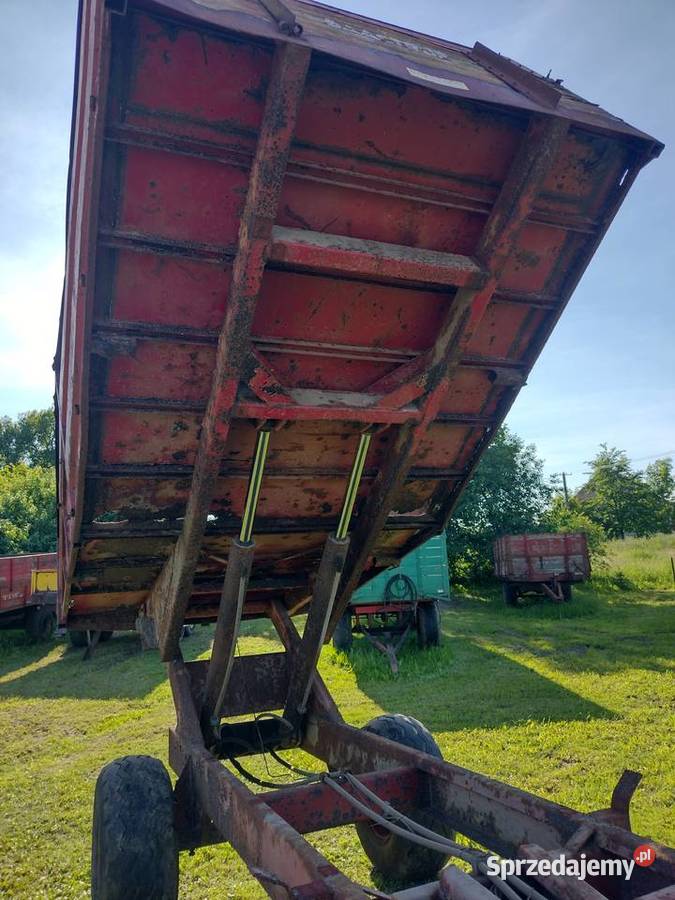 Przyczepa rolnicza Tim jednoosiowa wysokiego Sośno sprzedam