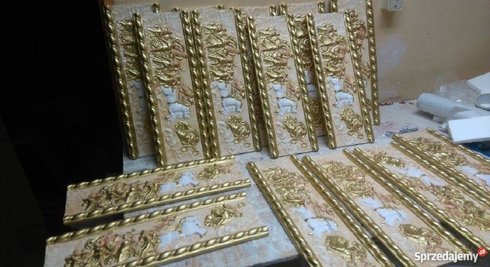 Sztukateria gipsowa Sztukaterie gipsowe gips czarny Zielona Góra