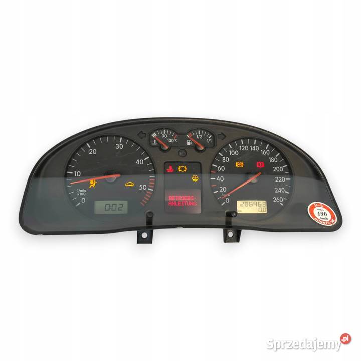 LICZNIK ZEGARY 3B0920827A VW Passat B5 LIFT 19 sprzedam