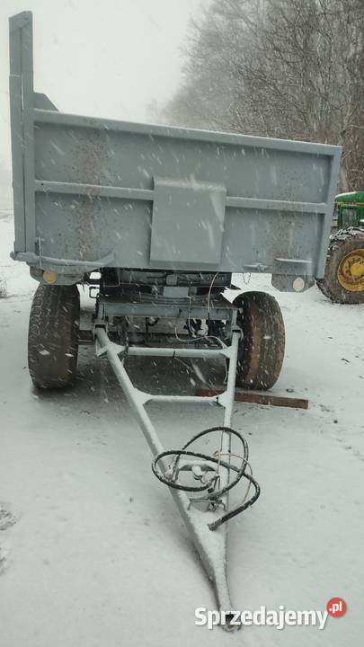 Przyczepa Czeska BSS 8T Kiper Na Dwie Strony nieuszkodzony Dobromierz