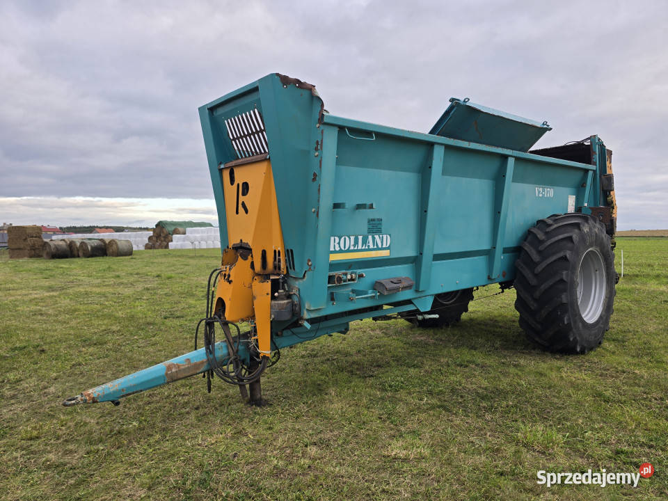 Rozrzutnik obornika ROLLAND Rollan V2170 17 m3 Wizna sprzedam