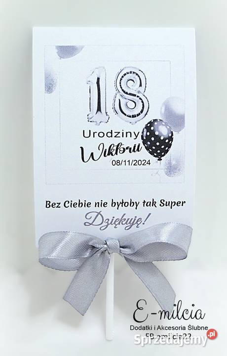 Lizaki jako podziękowanie gości z okazji urodzin Zielona Góra