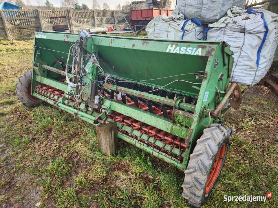 Siewnik Hassia dk 300 Pomiary