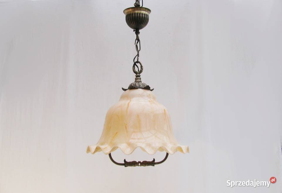 Lampa wisząca falbanka V Lampy wiszące Szczecinek sprzedam