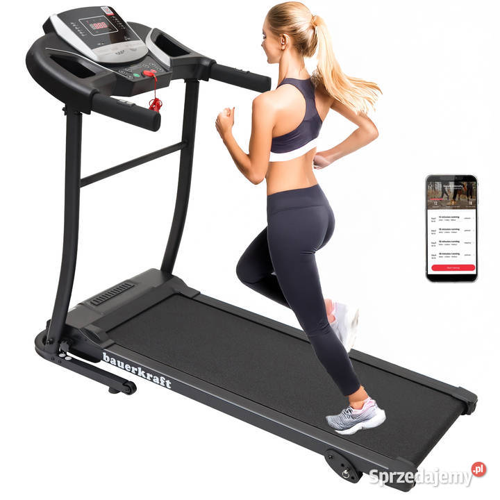 Bieżnia elektryczna domowa z uchwytami składana Poznań sprzedam