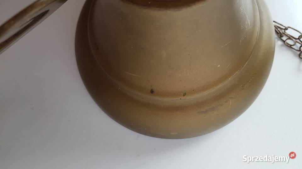 Stary mosiężny dzwonek dzwon mosiądz