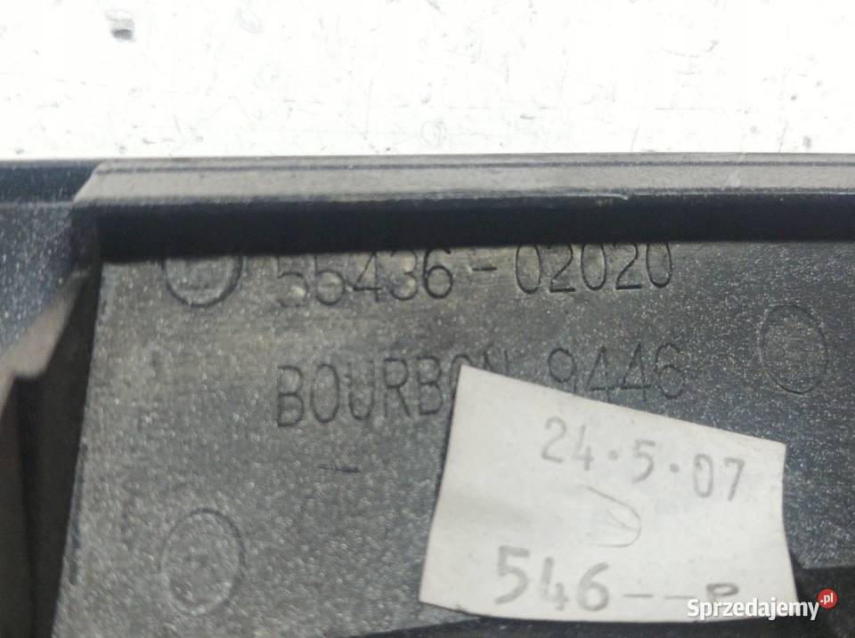 DEKOR LISTWA OZDOBNA DESKI LEWA PRAWA E15 KPL Deski rozdzielcze, konsole
