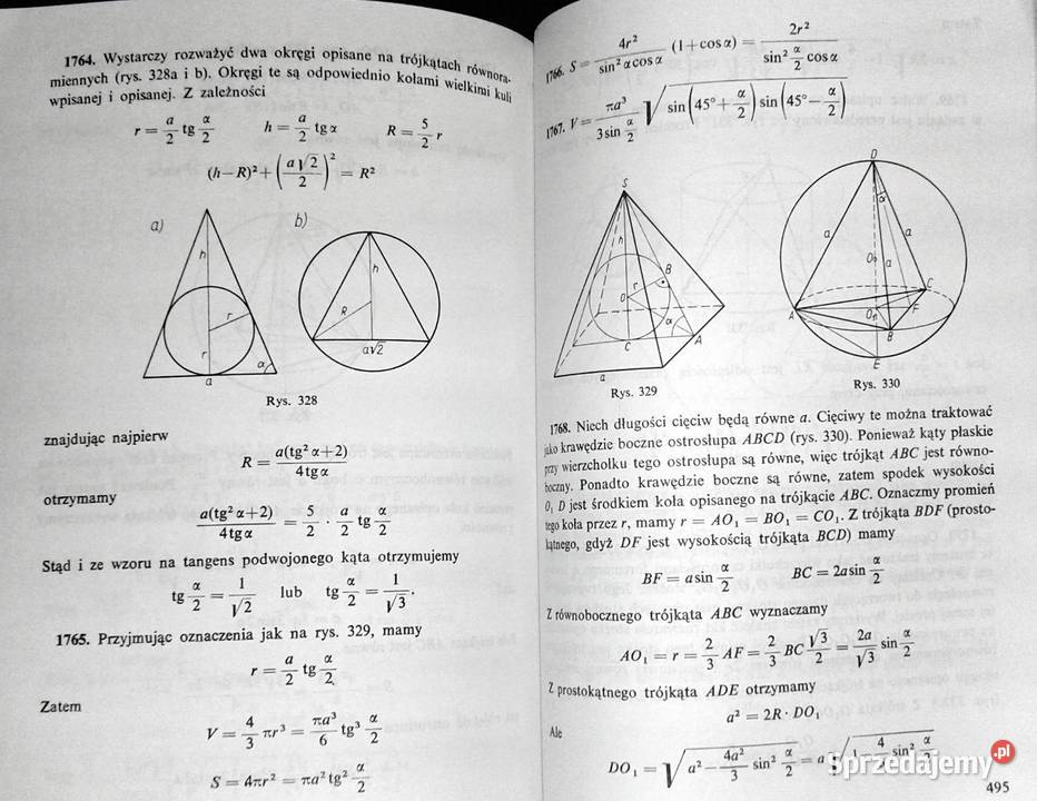 Zbiór zadań z matematyki kandydatów na wyższe Rok wydania 1996 Chełm